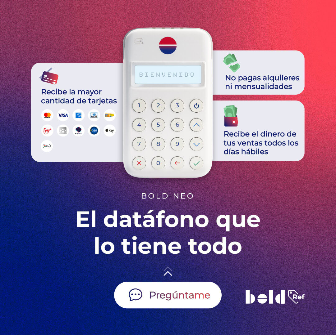 Venda más con BOLD